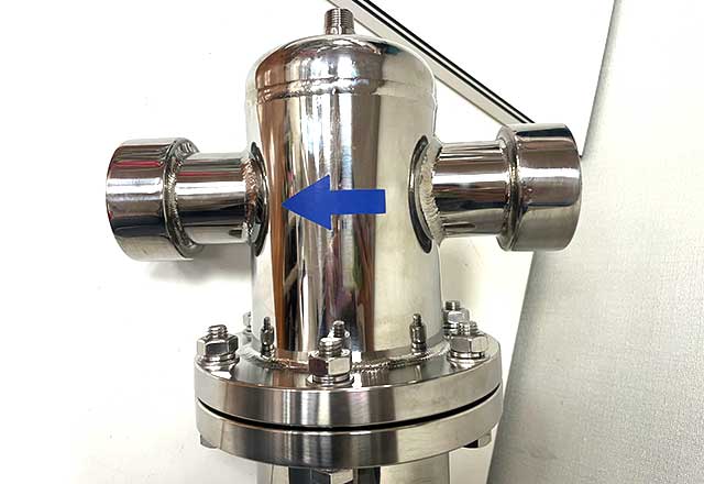 cartridge filter housing